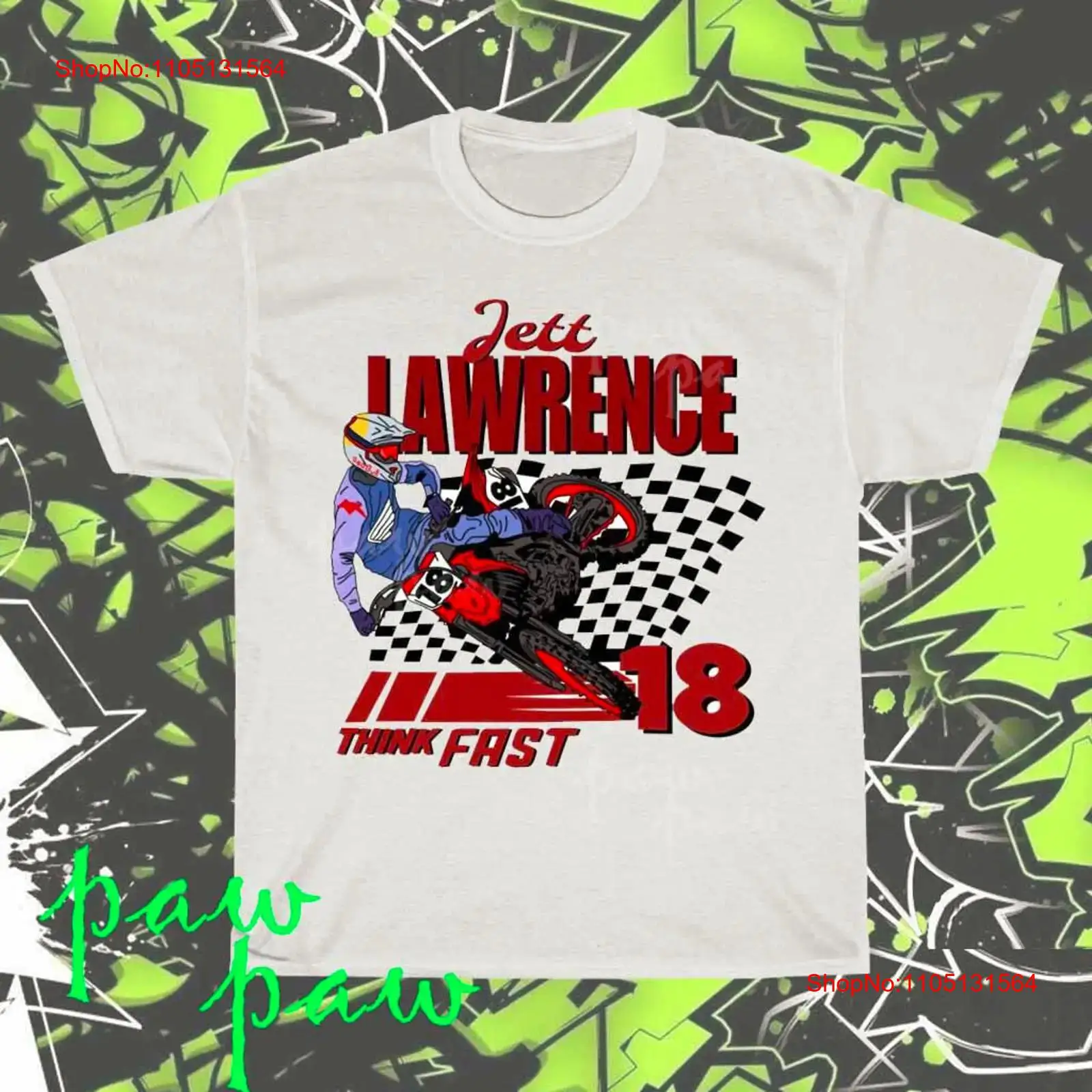 Brand New Jett Lawrence HD Log - Streetwear Brand For Men recension och pris
