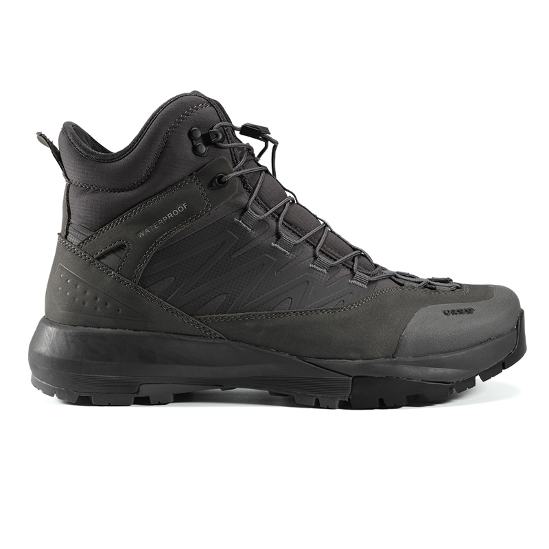High Top Hiking Leather Shoes  - Streetwear Brand For Men recension och pris