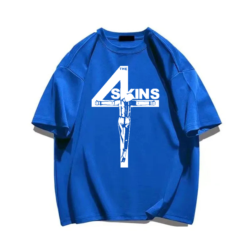 The 4 Skins Oi T Shirt Uk Punk - Streetwear Brands In Uk recension och pris