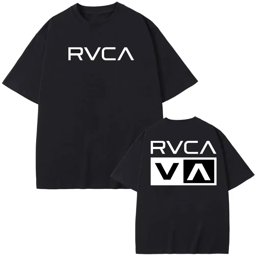 RVCA T Shirt Black Tee Summer  - Streetwear Brand For Men recension och pris